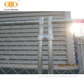 galvanized construction chain link temporary fence panel